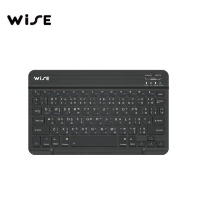 WiSE คีย์บอร์ดไร้สาย บลูทูธ 5.0 KAMI Bluetooth Keyboard Type C (10 นิ้ว) รองรับทั้ง ระบบ iOS และ Android