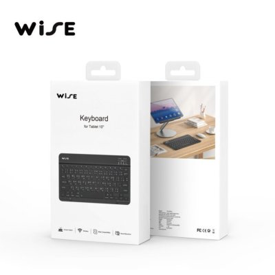 WiSE คีย์บอร์ดไร้สาย บลูทูธ 5.0 KAMI Bluetooth Keyboard Type C (10 นิ้ว) รองรับทั้ง ระบบ iOS และ Android