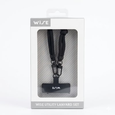 WISE UTILITY LANYARD SET สายคล้องโทรศัพท์ ปรับความยาวได้ ยาว 1.2 เมตร คละสี เลือกสีไม่ได้