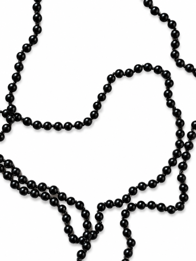 Onxy beaded necklace