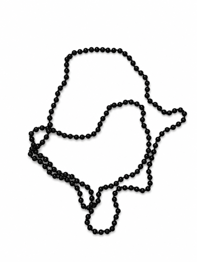 Onxy beaded necklace