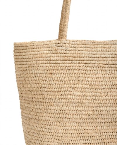 RIKO RAFFIA TOTE in nature