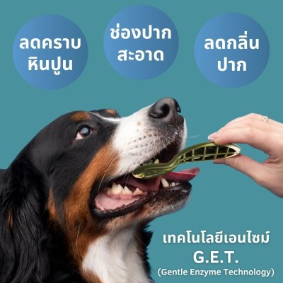 ขนมขัดฟันสำหรับสุนัข รสไก่และบรอคโคลี่
