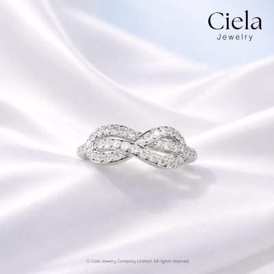 แหวนเพชร Infinity Knot  สายมู เสริมความความรัก l Ciela Jewelry