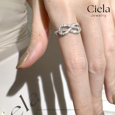 แหวนเพชร Infinity Knot  สายมู เสริมความความรัก l Ciela Jewelry