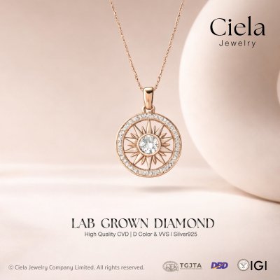 จี้เพชร The Sun เสริมดวงความสำเร็จ l Ciela Jewelry