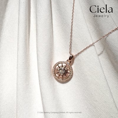 จี้เพชร The Sun เสริมความสำเร็จ เพชร Lab Grown l Ciela Jewelry