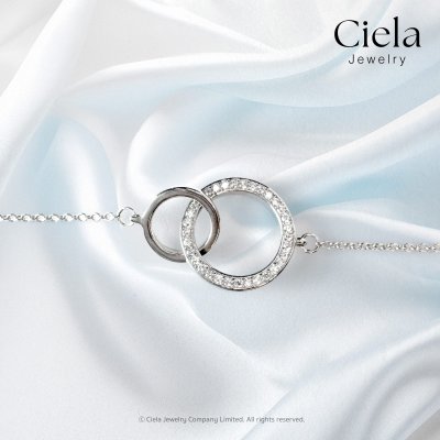 สร้อยข้อมือเพชร The Circle เสริมความ ความสมบูรณ์ เพชร Lab Grown l Ciela Jewelry