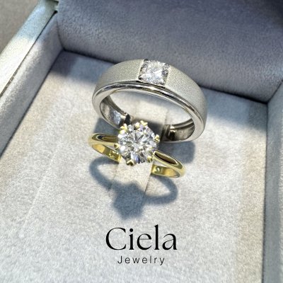 Classic Six-Prong Heart Solitaire 