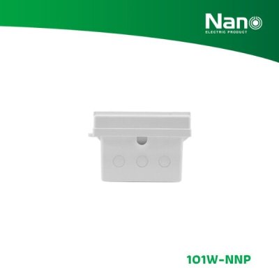 NANO ตู้กันฝน NANO PLUS ขนาด 8"x12.5"x6" สีขาว (1 ชิ้น/กล่อง) รุ่น 101W-NNP NANO ตู้กันฝน NANO PLUS ขนาด 8"x12.5"x6" สีขาว (1 ชิ้น/กล่อง) รุ่น 101W-NNP
