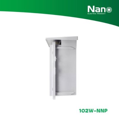 NANO ตู้กันฝน NANO PLUS ขนาด 11.5"x13"x6" สีขาว (1 ชิ้น/กล่อง) รุ่น 102W-NNP NANO ตู้กันฝน NANO PLUS ขนาด 11.5"x13"x6" สีขาว (1 ชิ้น/กล่อง) รุ่น 102W-NNP