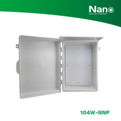 NANO ตู้กันฝน NANO PLUS ขนาด 15"x21"x8" สีขาว (1 ชิ้น/กล่อง) รุ่น 104W-NNP NANO ตู้กันฝน NANO PLUS ขนาด 15"x21"x8" สีขาว (1 ชิ้น/กล่อง) รุ่น 104W-NNP