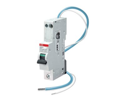 เซอร์กิตเบรกเกอร์ ชนิดกันดูด 1P RCBO ABB