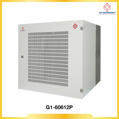 NEW 19” GERMAN PERFORATED WALL RACK 12U, ลึก 60 cm. (60 x 60 x 59 cm.)