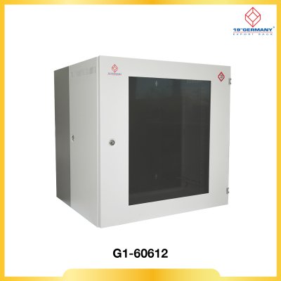 NEW 19” GERMAN WALL RACK 12U, ลึก 60 cm. (60 x 60 x 59 cm.)