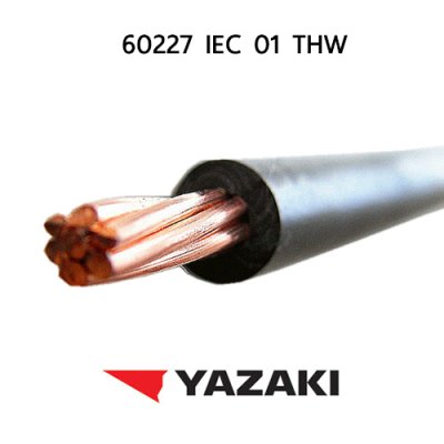 สายไฟ THW 1x1.5 ยาซากิ YAZAKI (ม้วน = 100เมตร)