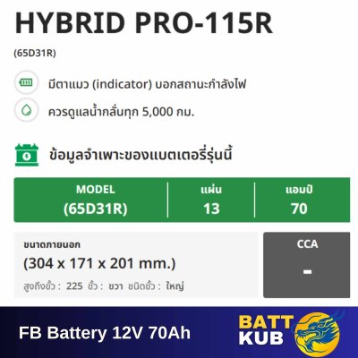 FB / HYBRID PRO-115 R