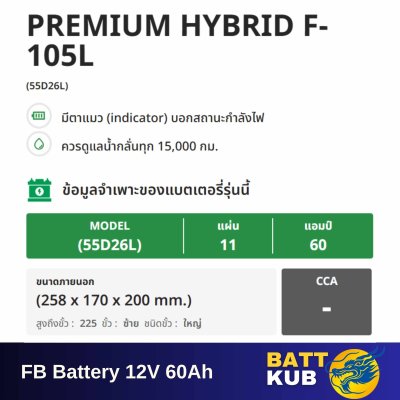 FB / HYBRID F-105 L
