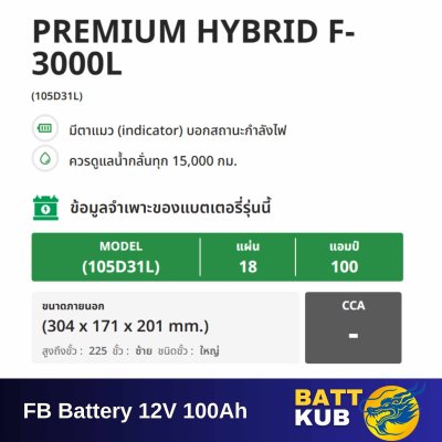 FB / HYBRID F-3000 L