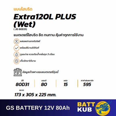 GS / EXTRA120 L