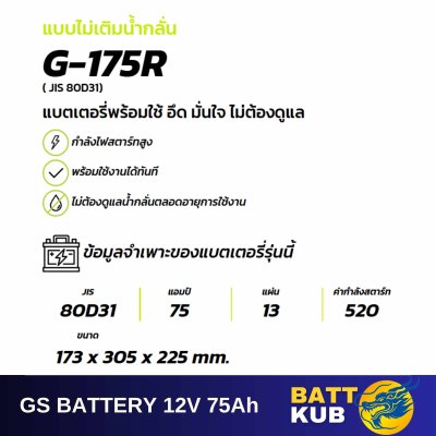 GS / G-175 R