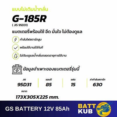 GS / G -185 R