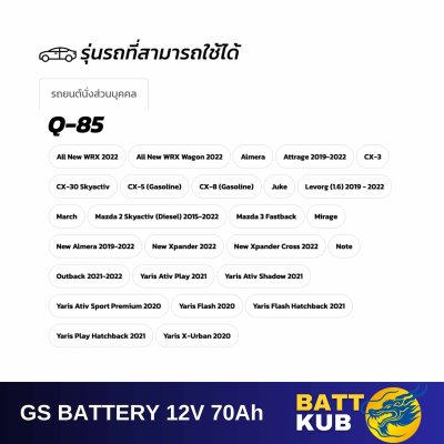 GS / Q85 EFB L