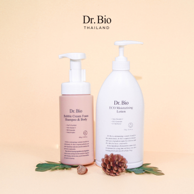 Bubble Cream Foam Shampoo & Body + ECO Moisturizing Lotion