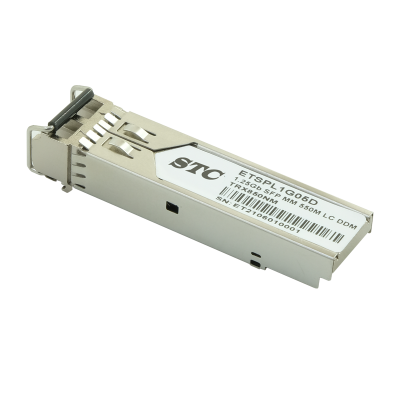 SFP Transceiver 1.25Gb SX 550m Multi-mode LC Duplex Front