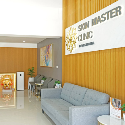 บรรยากาศภายในคลินิกความงาม ประชาอุทิศ skin master clinic