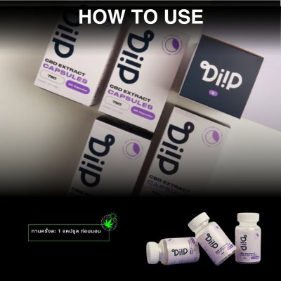 Diip CBD Capsule 750mg