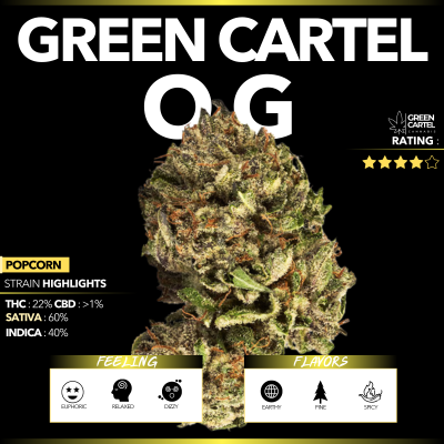 Green Cartel OG (Popcorn)