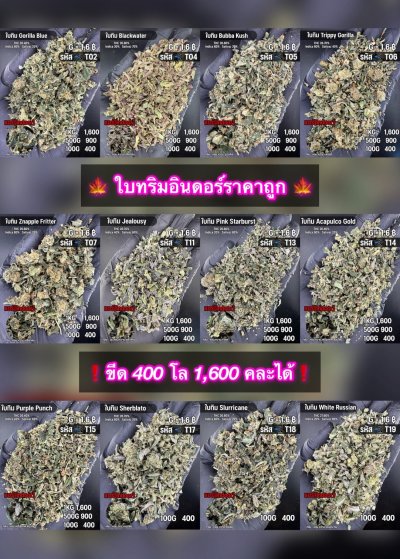 ใบทริมสินค้าชุด T