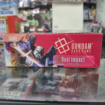 Gundam Card Game Booster pack Dual Impact [GD02] (กล่องุสุ่มการ์ดกันดัมภาษาญี่ปุ่น)