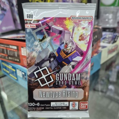 [1ซอง, EN] GUNDAM CARD GAME BOOSTER PACK Newtype Rising [GD01] ภาษาอังกฤษ