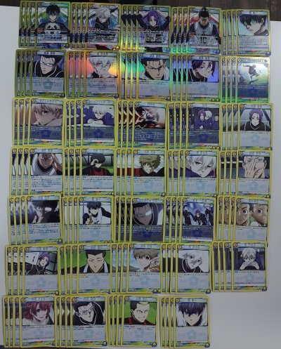 Union Arena Complete Set : Series Blue Lock Vol.1 UA12BT (Yellow) (C U R SR x4)