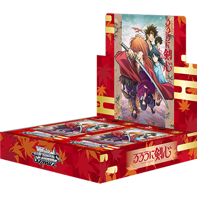 Weiss Schwarz Booster Box : Rurouni Kenshin ซามูไรพเนจร (กล่องสุ่มการ์ด WS ภาษาญี่ปุ่น 12 ซอง)