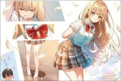 แผ่นยางรองเล่นการ์ด แผ่นรองเมาส์ Bushiroad Rubber Mat Collection V2 Vol. 2076 GA Bunko `The Angel Next Door Spoils Me Rotten` Mahiru Shiina Part 2