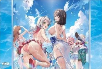 แผ่นยางรองเล่นการ์ด แผ่นรองเมาส์ Bushiroad Rubber Mat Collection V2 Vol. 2090 Goddess of Victory: NIKKE `BLUEWATER ISLAND`