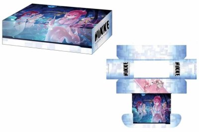 กล่องกระดาษพับใส่การ์ด Bushiroad Storage Box Collection V2 Vol.422 Goddess of Victory: Nikke [Toki ga Tomatta Rakuen de Kokoro ni Yakitsuku Natsu o]