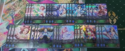 Shadowverse Evolve Complete Playset ECP01 Uma Musume Pretty Derby แยกคลาสแบบละ 3ใบ