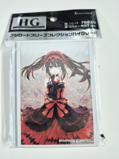 Bushiroad Sleeve Collection High Grade Vol.4480 Fujimi Fantasia Bunko Date A Live "Kurumi Tokisaki" Part.6 (ซองคลุมการ์ดขนาด WS BF MTG SVE 75ซอง)
