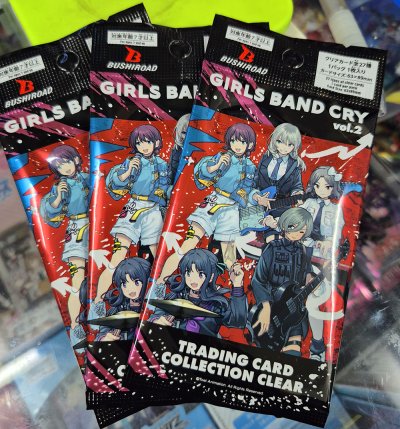 [3 ซองสุ่ม] Bushiroad Trading Card Collection (BTCC) : Girls Band Cry Vol.2