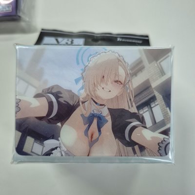 กล่องใส่การ์ดพลาสติก Bushiroad Deck Holder Collection V3 Vol.1006 Blue Archive "Asuna" Memorial Lobby Illustration ver.