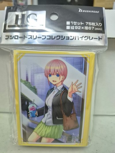 Bushiroad Sleeve Collection High Grade Vol.4780 The Quintessential Quintuplets "Ichika Nakano" Part.5 (ซองคลุมการ์ดขนาด WS BF MTG SVE 75ซอง)