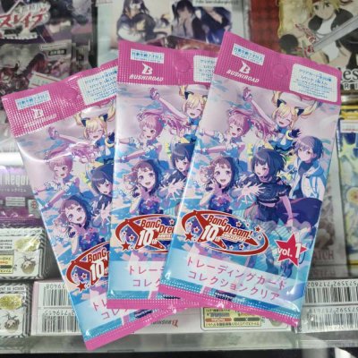 (สุ่ม 3 ซอง) การ์ดสะสมอะคลิลิคใส BanG Dream! 10th Anniversary vol.1 (BTC)