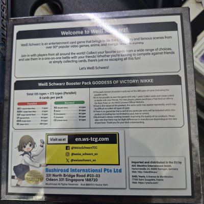 [EN] Weiss Schwarz Booster Pack : Nikke (กล่องสุ่มการ์ด WS 12 ซอง)