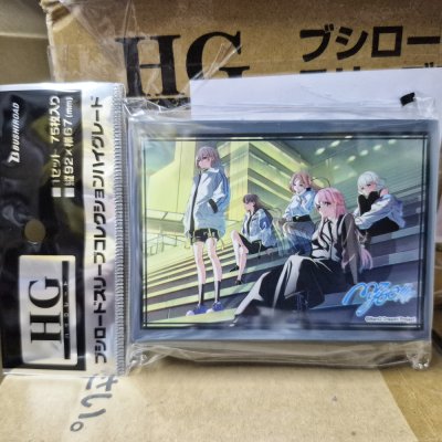 Bushiroad Sleeve Collection HG Vol.5128 [Bang Dream! MyGO!!!!!] Koe o Kakaete Ikiru Ver. (ซองคลุมการ์ดขนาด WS BF MTG Rebirth 75ซอง)