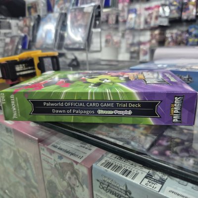 Palworld official card game Trial Deck 02 เขียว-ม่วง