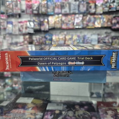 Palworld official card game Trial Deck 01 แดง-ฟ้า